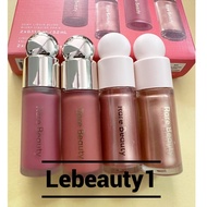 Highlight + rare beauty blush