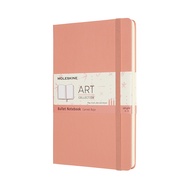 Moleskine สมุดบันทึกแบบ Bullet ปกแข็ง สีชมพปะการัง ขนาดใหญ่ ART BULLET NOTEBOOK LARGE CORAL PINK