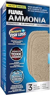 FLUVAL HAGEN 107/207 AMMONIA REMOVER 3PK