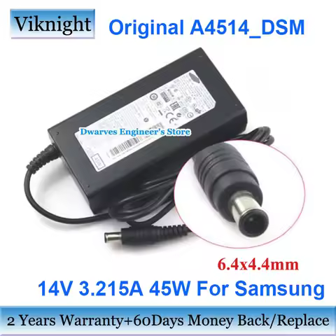 Genuine A4514_DSM A4515_FPN 14V 3.215A 45w power charger ac adapter for SAMSUNG HW H500 LT24C550 T24