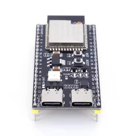 ESP32-S3 N16R8 N8R2 Dual Type-C Development Board WiFi Expansion Board 2.4G Wifi Module for Arduino