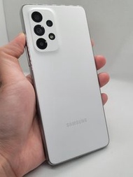 二手三星Samsung A53 256G白色/9.9成新/中古機/二手機/福利機/新北樹林區二手機專賣