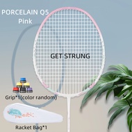 Kawasaki Badminton Racket 5U PORCELAIN Q5&PORCELAIN QingGuo Suitable For Fessional Players 40T High 