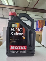 Motul 8100 X-CLEAN + 5W30 5L機油/偈油/潤滑油 (平行進口)