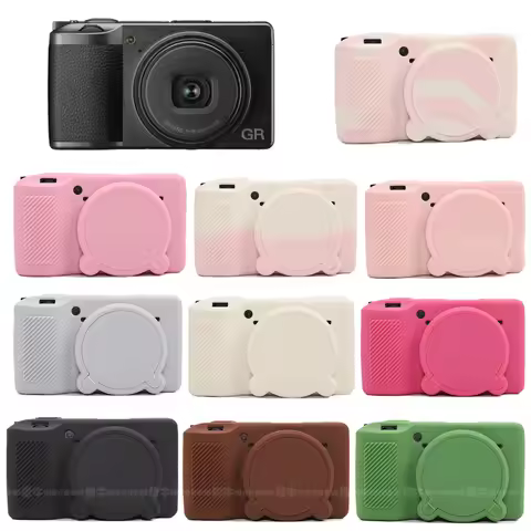Camera Soft Silicone Cover Case GRIII GR3X GR3 Casing Camera Case Skin for Ricoh GR3 Rubber Skin