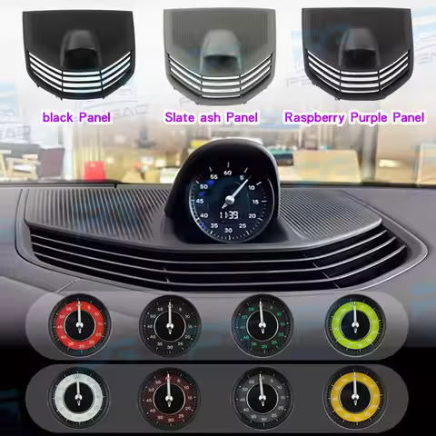 Car stopwatch clock cover For Porsche taycan 9J1stopwatch compass clock 718 instrument panel stopwat