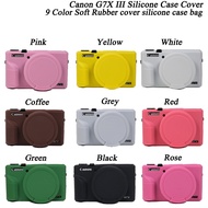 Soft silicone Case Bag For Canon G7XII G7X II G7X mark 3 G7X III G5X II Rubber Camera case Protectiv