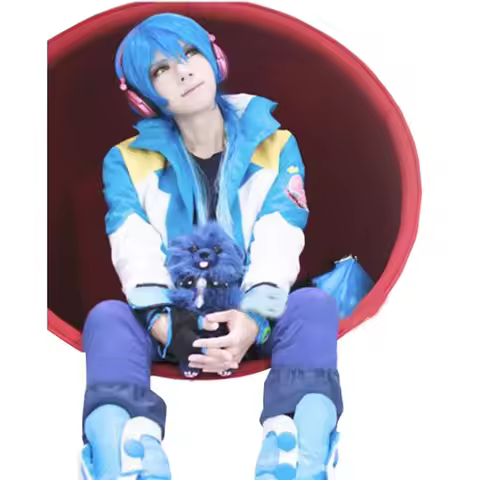 2025 Dramatical Murder Main Character Seragaki Aoba Cosplay Costume All Size