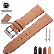 Genuine Leather Watch Band 16 18 20 22 24mm Wrist Strap For Fossil Quick Release Pins