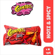 Corntoz Crackers Mini 15g x 1 Pack Hot & Spicy Corn Snack Makanan Ringan Keropok Snek Jagung Pedas 火