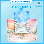 Combo 1/3/5 Deli B5 Student Notebook 200 pages – Healing Tour