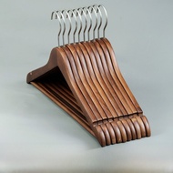 Wooden Clothes Hanger Nordic Style Multi-Function Non-Slip Adult Wardrobe Organizer Real Wood Clothe