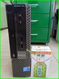 dell OptiPlex 780 USFF 電腦(E7500/4G RAM/240G SSD/Win7Pro 含貼紙)