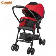 Combi 日本 Neyo 嬰兒手推車（絲絨紅/湖水綠/木炭灰）適合0-3歲 | 僅4.6kgs | 單手收摺