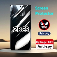 2Pcs Anti Spy Privacy Soft Hydrogel Film For OnePlus Turbo Nord CE5 CE4 CE3 5 Lite Anti Blue Light H