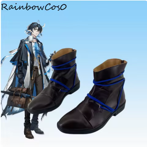 Lumen Arknights Cosplay Shoes Boots Game Anime Halloween Christmas RainbowCos0 W4640