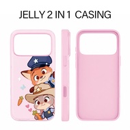 HP [Case Senlin] Zootopia Cute 2 In 1 Casing Vivo Y500 Z11 T5 Z11X Y31d Y11d A31D Pro Y05 V70 Fe Iqo