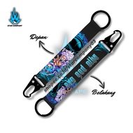 GANTUNGAN Luffy GEAR 5 Keychain Blue Keychain