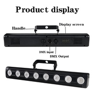 DBM.HOME-8 LED RGBW 4IN1 Wall Wash Lamp DJ Disco Par Stage Light Effect for Dance Bar Holiday Decora
