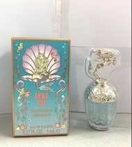 $95 anna  sui fantasia mermaid 5ml 美人魚女士香水版 版仔 擺設