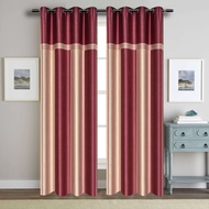 Kain Langsir Tingkap Curtain Window Curtain Sliding Door Decoration Room Langsir Curtain Blackout 80
