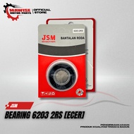 BEARING 6203 2RS JSM [RETAIL] - BEARING LAKER LAHER JSM 6203-2RS