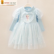 Frozen Princess Elsa Dress For Kid Frozen Dress For Kids Girl Baju Elsa Frozen Dress Kids Baju Princ