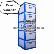 292/L5 DOLPHIN DRAWER 5 TIER