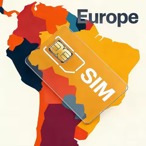 4G GPS Tracker SIM Card Europe Roaming 360MB Data 365 Days Service IOT M2M Device