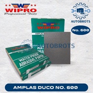 WIPRO Waterproof Duco Sandpaper No. 600 Abrasive Sheet Grit 600/