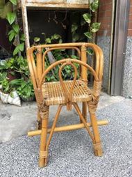 WH26568【四十八號老倉庫】二手 早期 台灣 藤椅 兒童椅 高49cm【懷舊收藏拍片道具】