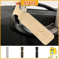 SIXIS Baggage Boarding Pass, Anti-loss Bag Accessory Luggage Tag, Soft PU Leather Baggage Suitcase T