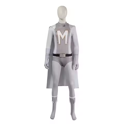 2025 Halloween Metro Man Cosplay Jumpsuits Anime Megamind Super Hero Bodysuit Carnival Party Metroma