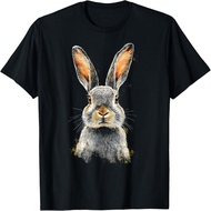 Bunny Animal Motif Illustration Bunny T-Shirt