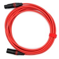 Japan CANARE L-4E6S Microphone Cable-Four-Core Star Stranded Wire+Neutrik Gold-Plated XLR Connector 