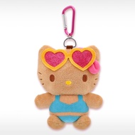 Hello Kitty (Tanned) Ball Pouch with Carabiner - Sanrio Characters Officially Licensed Product