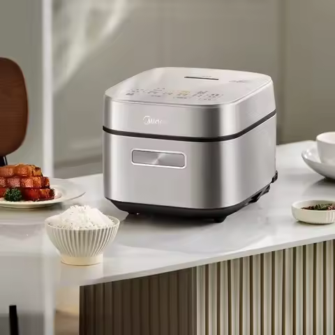 3L IH Electric Rice Cooker Celadon Non-Stick Ceramic Inner Pot Multifunctional Mini Cooker for 2-3-4