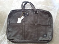 全新  head porter yoshida 一針入魂 日本吉田 深啡 公事包