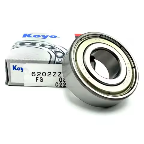 KOYO 6202 ZZ C3 DEEP GROOVE BALL BEARING, METAL SHIELDED 15x35x11 mm
