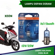 OSRAM MOTORCYCLE HEADLIGHT BULB XEON COOL BLUE H6 M5 ORIGINAL OSRAM