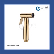 Onimi Italia - Gold Hand Bidet / French Gold Hand Bidet / Bidet Spray / Chrome Gold Bidet / Shinny G