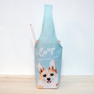 柯基杯套 環保飲料提袋 飲料提袋 飲料杯套 防水杯套 防水提袋