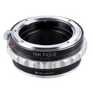 Nikon Lens Adapter to Body sony Alpha K&F Concept G AF-S F AIS AI F Mount G-Type to E-Mount NEX