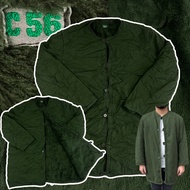 252 Vintage Swedish Army M59 Boa Liner Jacket Size C56 Military There Are 1 Piece Condition As Shown