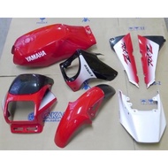 ready stok - COVERSET YAMAHA RXZ 135 MILI MODEL YAHOO PURPLE KUNING MERAH GREY MILO