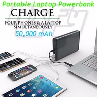 Portable Laptop Powerbank 50000mAh 4 port usb Charger Power Bank Supply Notebook
