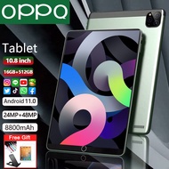 แท็บเล็ต OPP0 10.8 นิ้ว Tablet โทรได้ 4g/5G แท็บเล็ตถูกๆ Screen Dual Sim 5G Andorid Full HD Tablet จัดส่งฟรี แทบเล็ตราคาถูก รองรับภาษาไทย หน่วยประมวลผล แท็บเล็ตสำหรับเล่นเกมราคาถูก RAM16G ROM512G แท็บเล็ต 8800mAh แท็บเล็ตราคาถูกๆ แท็บเล็ตราคาถูกรุ่นล่าสุด