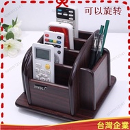 -Can Open Tickets Remote Control European Desktop Wooden Retro Style Storage Box Living Room Coffee 