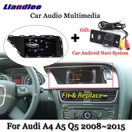 Liandlee Car Android System For Audi A4 A5 Q5 2008~2015 Stereo Radio Video TV Carplay Camera GPS Map