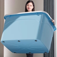 MULI Storage Box Bearing Capacity 85 Kg. Sun And Moisture Protection With 410L Wheels